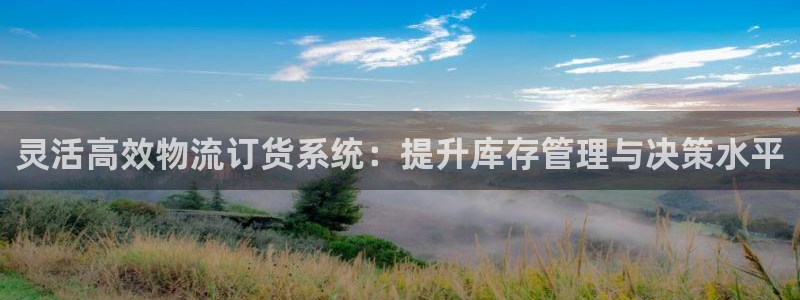 tp钱包怎样：灵活高效物流订货系统：