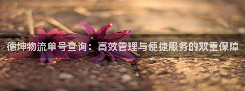 tp钱包被盗没有权限：德坤物流单号查